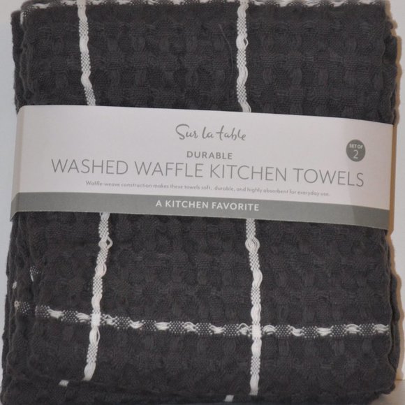 Sur La Table Waffle Kitchen Towels, Set of 2